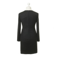 Strenesse Black long sleeve dress with pleats detail