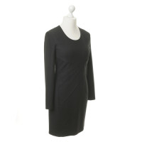 Strenesse Black long sleeve dress with pleats detail
