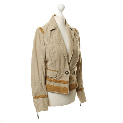 Costume National Cord blazer in beige