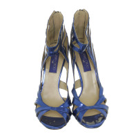 Jimmy Choo For H&M Sandals in metallic blue