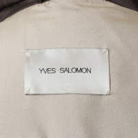 Yves Salomon Rabbit fur jacket