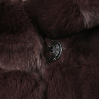 Yves Salomon Rabbit fur jacket
