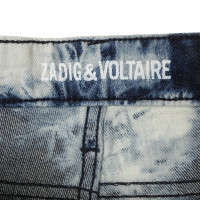 Zadig & Voltaire Jeansshort im Batic-Look