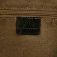 Laurèl Tote with reptile embossing