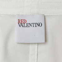 Red Valentino Bianco camicia con colletto creativo