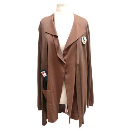 Brunello Cucinelli Cashmere jacket with silk vest