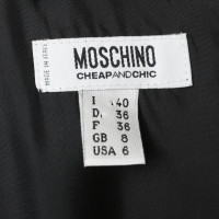 Moschino Cheap And Chic Jurk met mesh inzetstukken