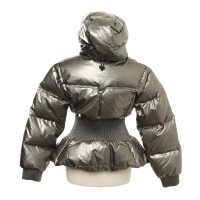 Hunter Gewatteerde jas met metalen coating