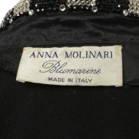 Anna Molinari Strass collare Cardigan