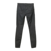 7 For All Mankind Waxed jeans in black