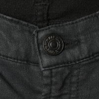 7 For All Mankind Waxed jeans in black