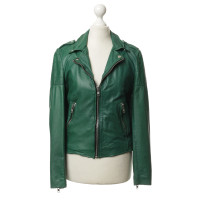 Muubaa Leather jacket in green