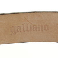 John Galliano Cintura marrone scuro