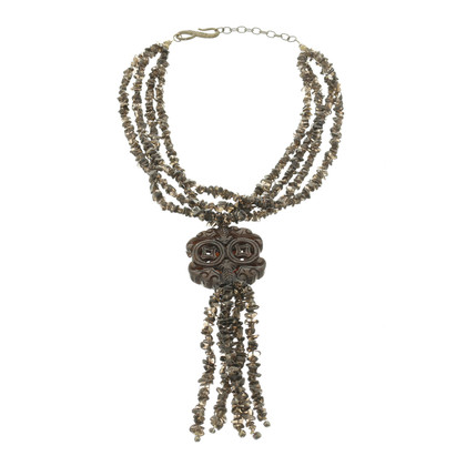 Max Mara Necklace made of semi-precious stones