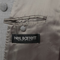 Neil Barrett Blazer jas in het grijs