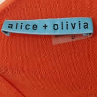 Alice + Olivia Een back-hals jurk 