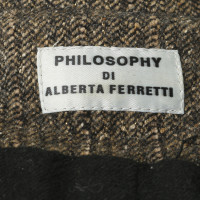 Alberta Ferretti Afstemming met visgraat