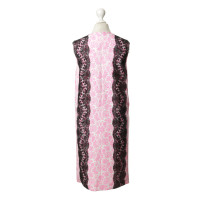 Christopher Kane Robe fleurie avec dentelle