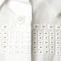Equipment Witte blouse met kant