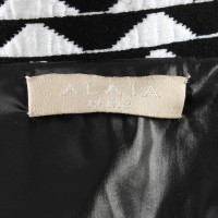 Alaïa Vest met een grafisch motief