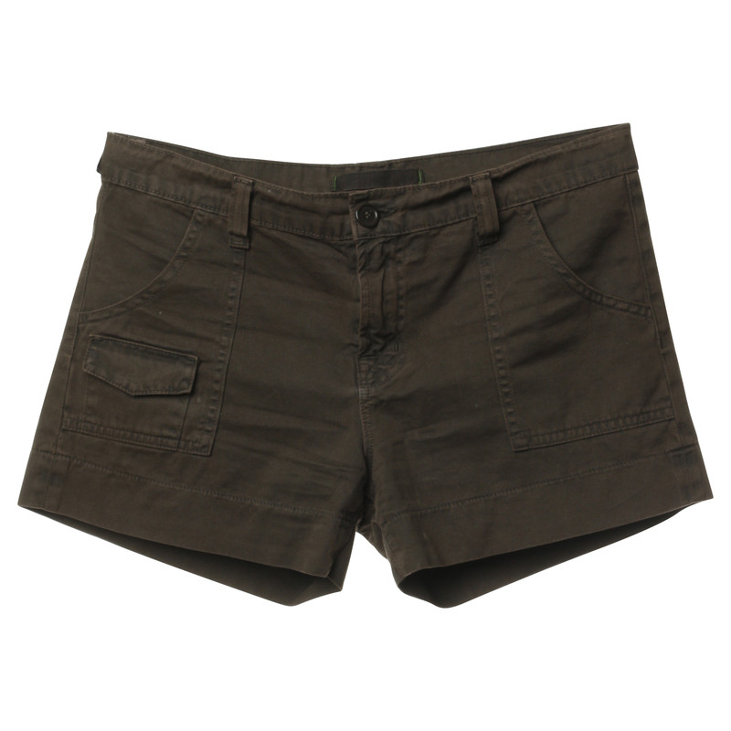 J Brand "Cadet" in Brown shorts