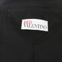 Red Valentino Giacca nera con dettaglio in pizzo