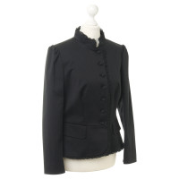 Red Valentino Black jacket with lace detail