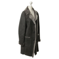 Aigner Sheepskin coat in grey