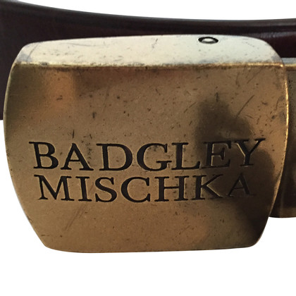Badgley Mischka Leather belt