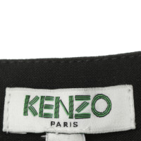 Kenzo Chino nero con dettagli in oro