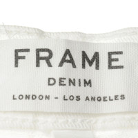 Frame Denim Jeans "Le Garçon" in Weiß