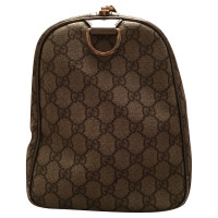 Gucci Boston Bag aus Canvas in Taupe