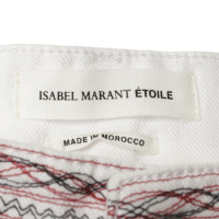 Isabel Marant Etoile Jeans "Andreas" in Weiß