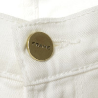 Frame Denim Jeans "Le Garçon" in white