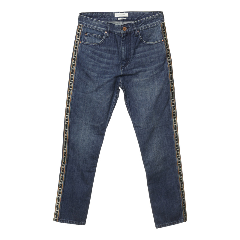 Isabel Marant "Penn" in blue jeans