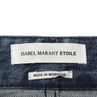 Isabel Marant "Penn" in blue jeans