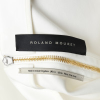 Roland Mouret Vestito scamiciato in bianco