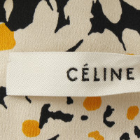 Céline Silk skirt with floral print