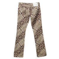 Just Cavalli Reptile-print pants