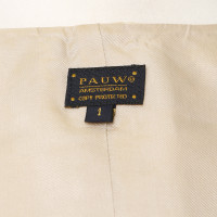 Other Designer Pauw Amsterdam - gold-coloured vest with grinding detail