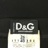 D&G Kokerrok in zwart
