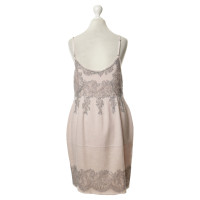 Ermanno Scervino Pinafore dress with lace trim