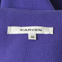 Carven Wide dress in purple