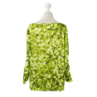 Michael Kors Groene blouse met bloemenpatroon