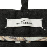 By Malene Birger Cotton Trousers in black