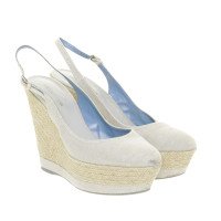 Sergio Rossi Sling-Wedges mit Plateau