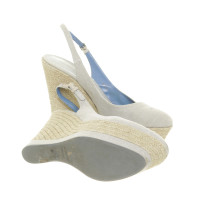 Sergio Rossi Sling wedges with plateau