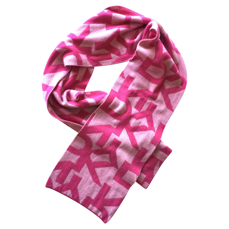 Dkny Pink scarf