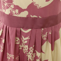 Moschino Une seule épaule robe avec imprimé floral