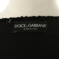 Dolce & Gabbana Black jacket with sequins